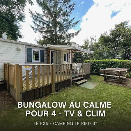 Chez Roger - Bungalow Climatise Avec Tv - 2 Chambres 4 Personnes Boofzheim Exterior foto
